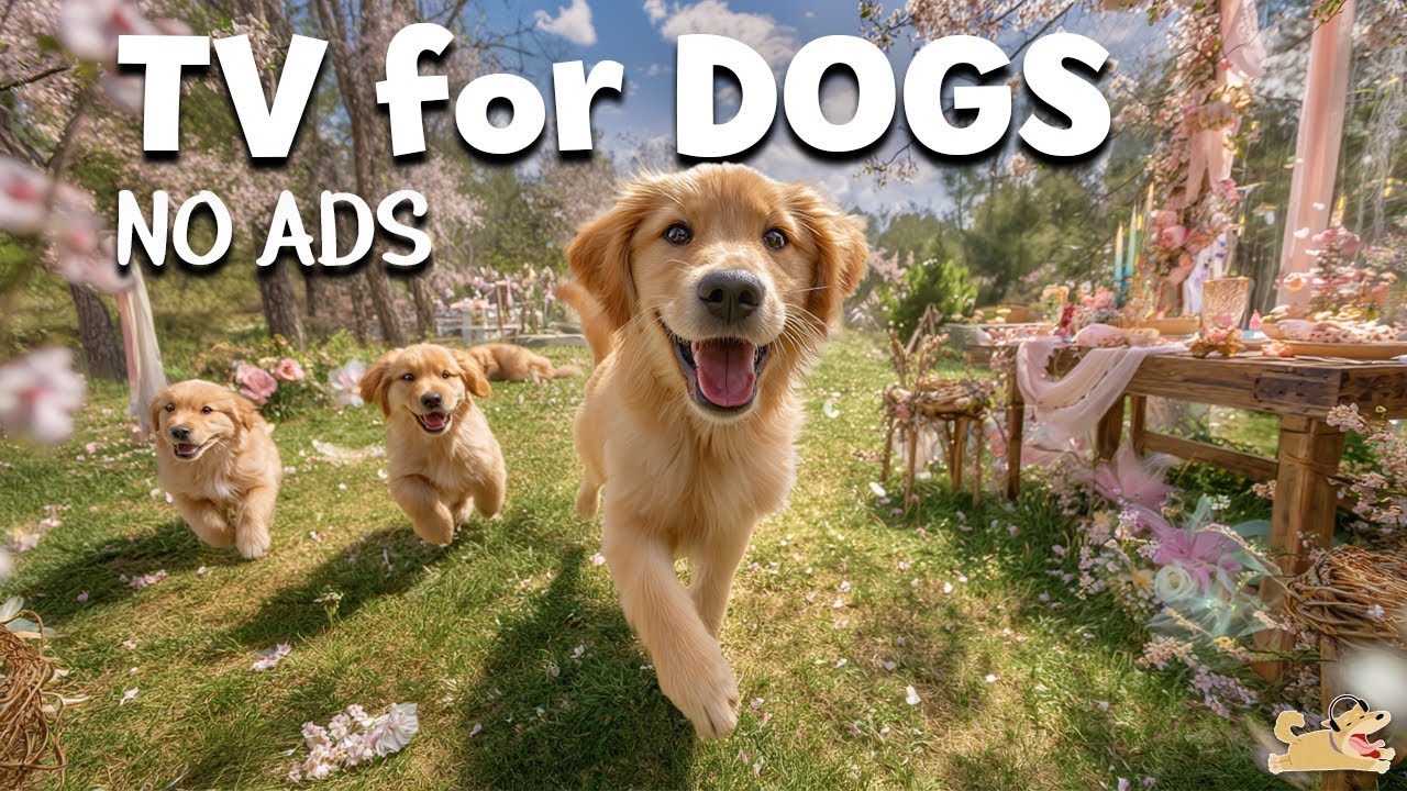 DOG TV for Dogs to Watch 🐕Anti Separation Anxiety Relief Music | With Calming Music | Calm Dog TV