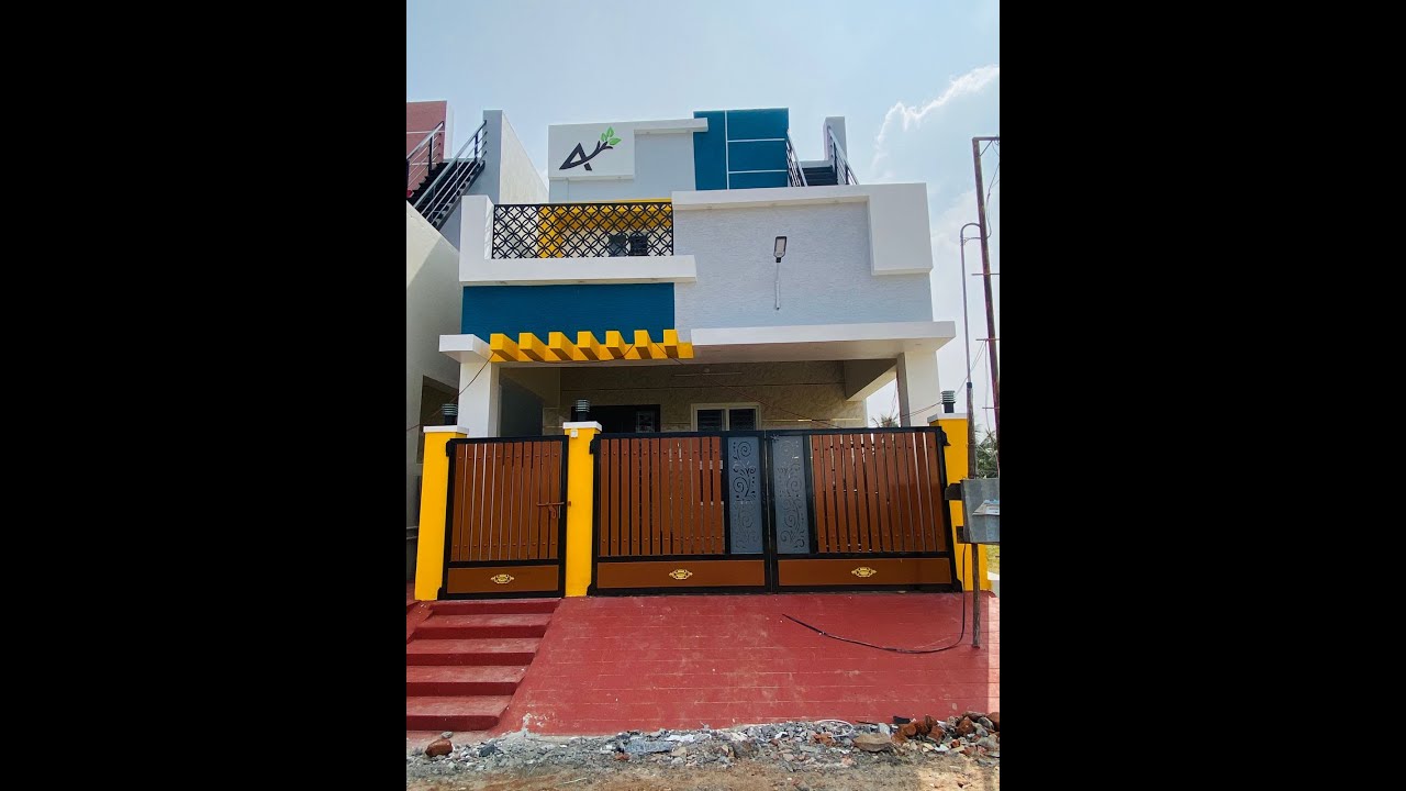 3BHK DUPLEX MODEL HOUSE FOR SALE IN COIMBATORE, VEERAPANDI AREA. AMOUNT- 60 LAKHS.