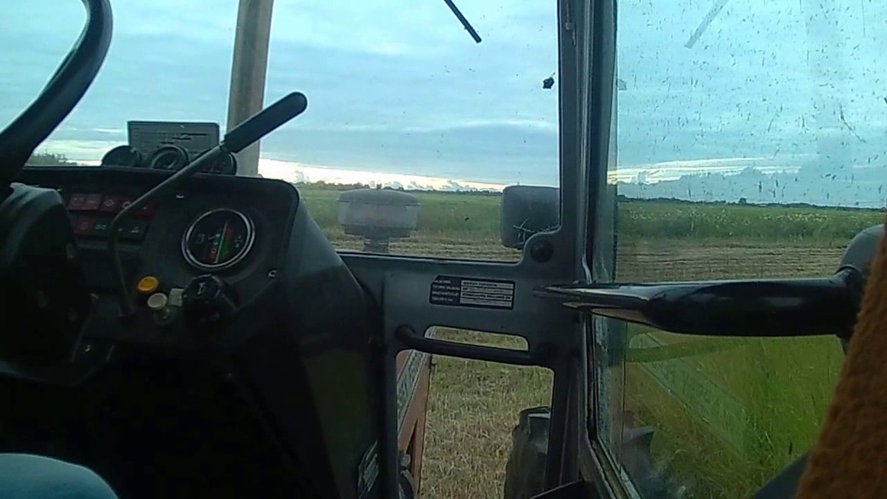 mowing hay/heinän murskausta 2015
