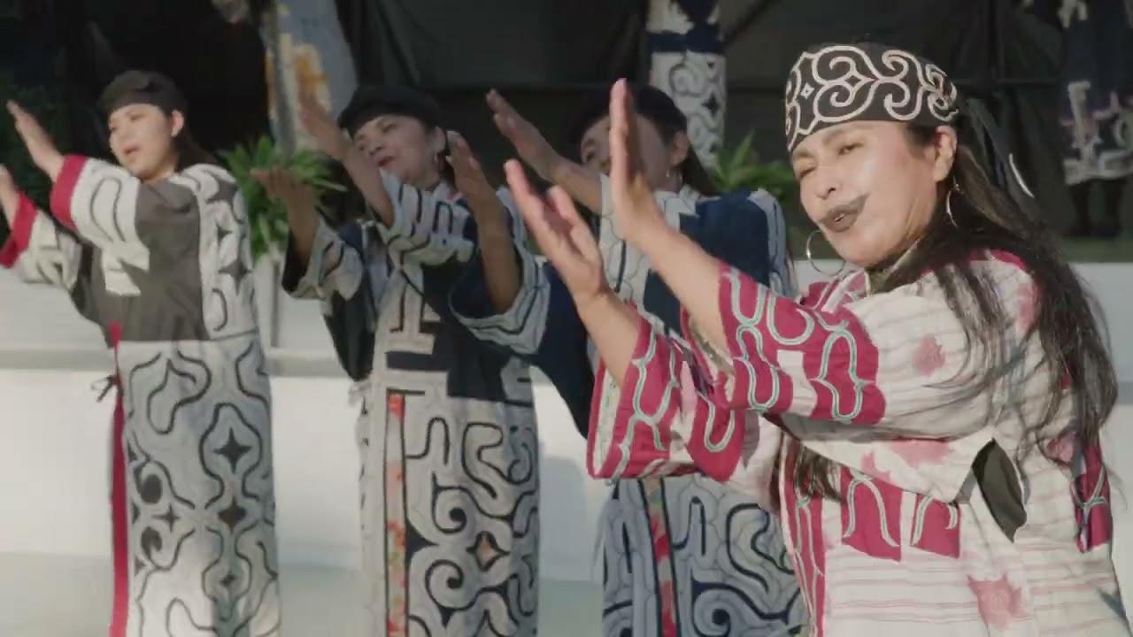 アイヌ舞踊パフォーマンス　平取・浦河チーム（2021年8月7日）