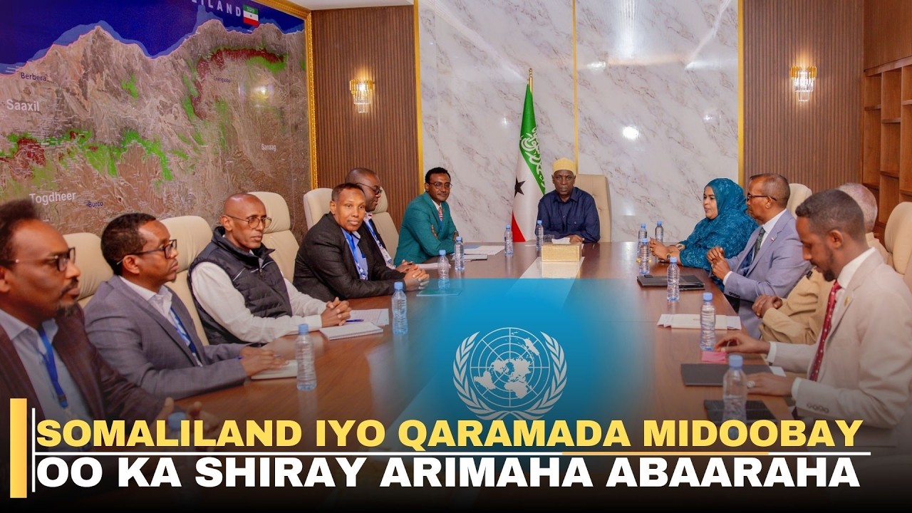Somaliland iyo qaramada midoobay oo ka shiray arimaha abaaraha
