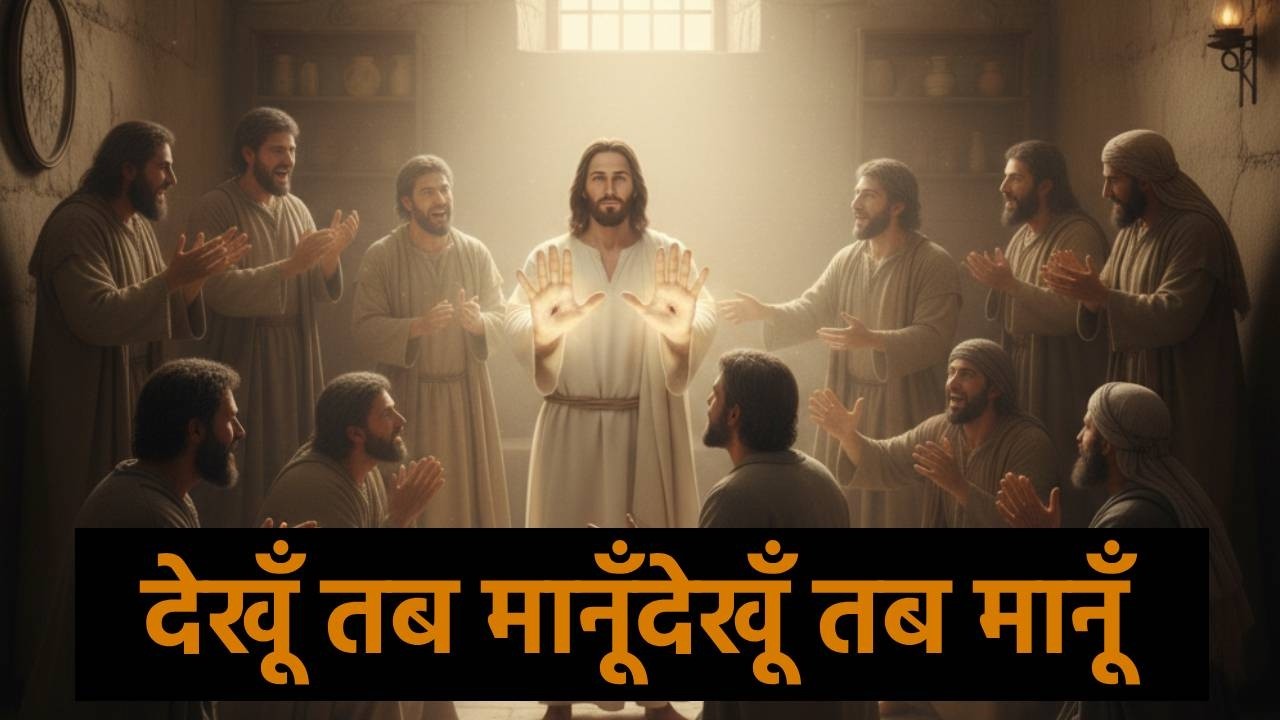देखूँ तब मानूँ — थोमा का विश्वास | Doubt to Faith Christian Worship Song Hindi