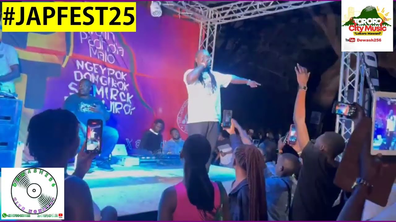MJK Performance During the Japfest25 At Kyambogo University Peace Park 
