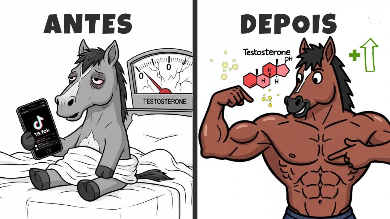 Como aumentar a testosterona naturalmente explicado por um cavalo!