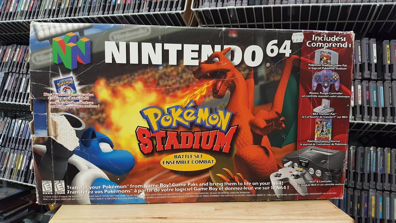 The Forgotten N64 Bundle - Pokemon Stadium Battle Set