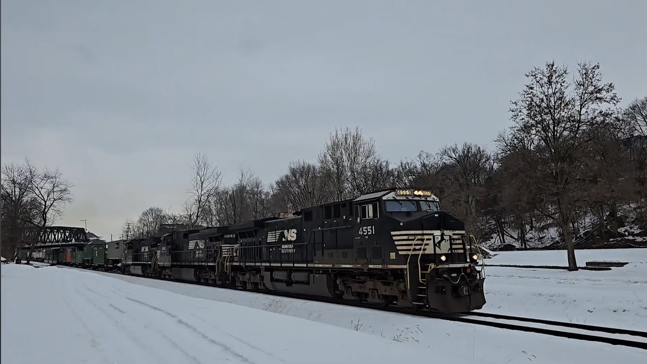 Railfanning the Norfolk Southern Lehigh Line at Phillipsburg, NJ 