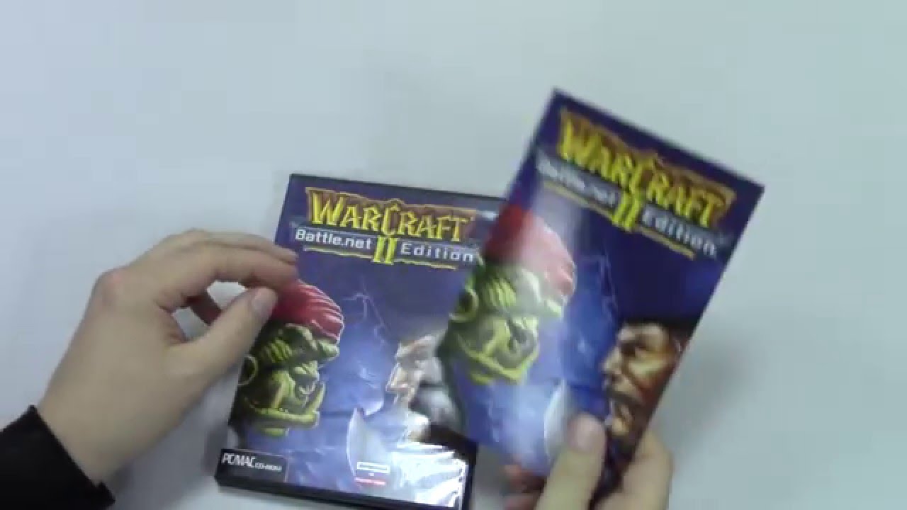 Распаковка WarCraft II: Battle.net Edition