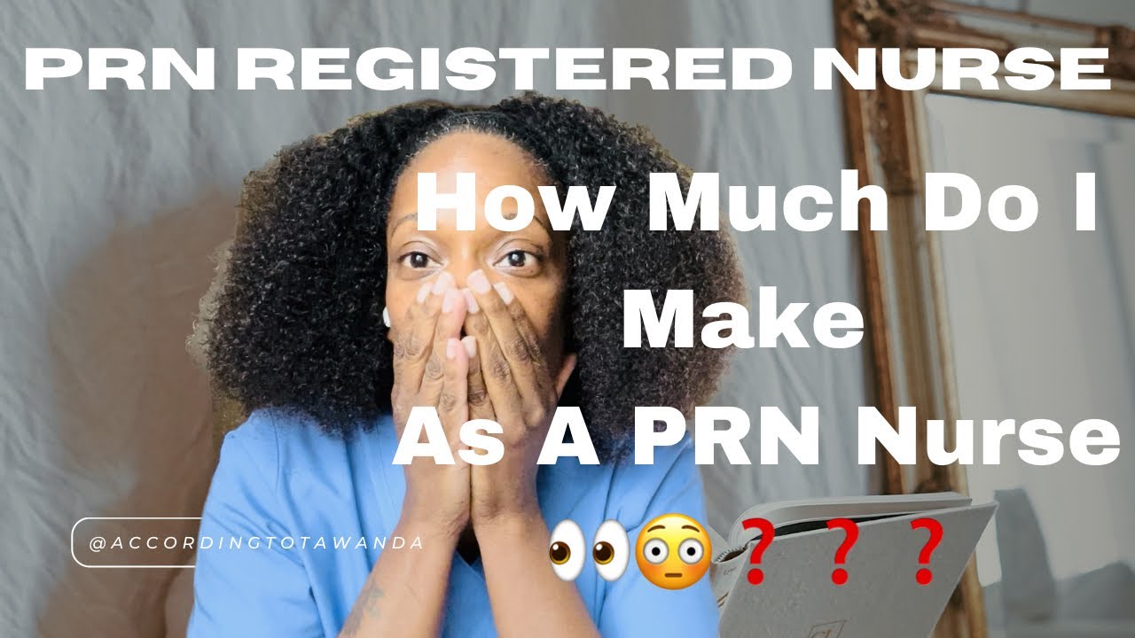 NURSE SALARY: How Much I Make As A Registered Nurse| My Actual Paycheck| PRN Nurse😳👀❓🤑💵💰