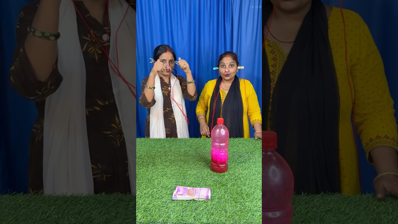 Amazing bottle flip and clip punishment family challenge #shorts #games