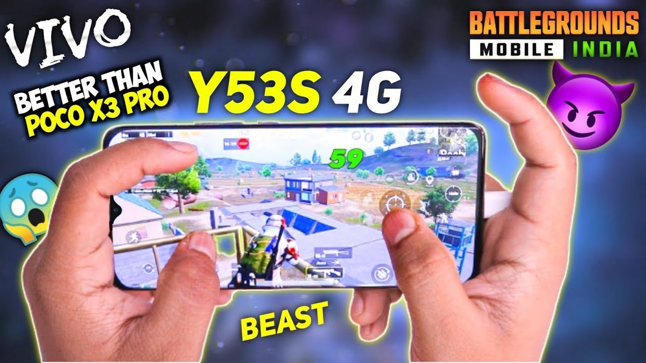 Vivo Y53S PUBG Gaming test | MediaTek Helio G80, 8GB RAM | PUBG COD | 🔥🔥🔥