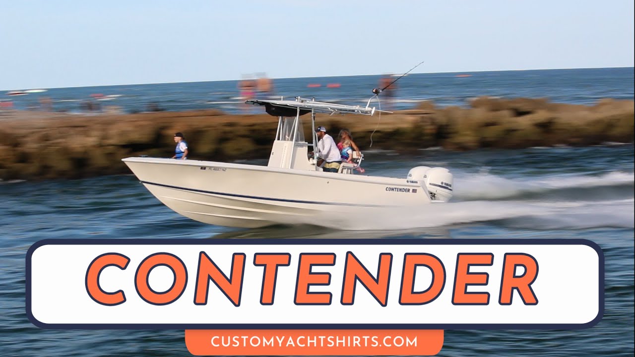 CONTENDER BOATS / BOCA RATON INLET BOAT VIDEOS / CUSTOM YACHT SHIRTS