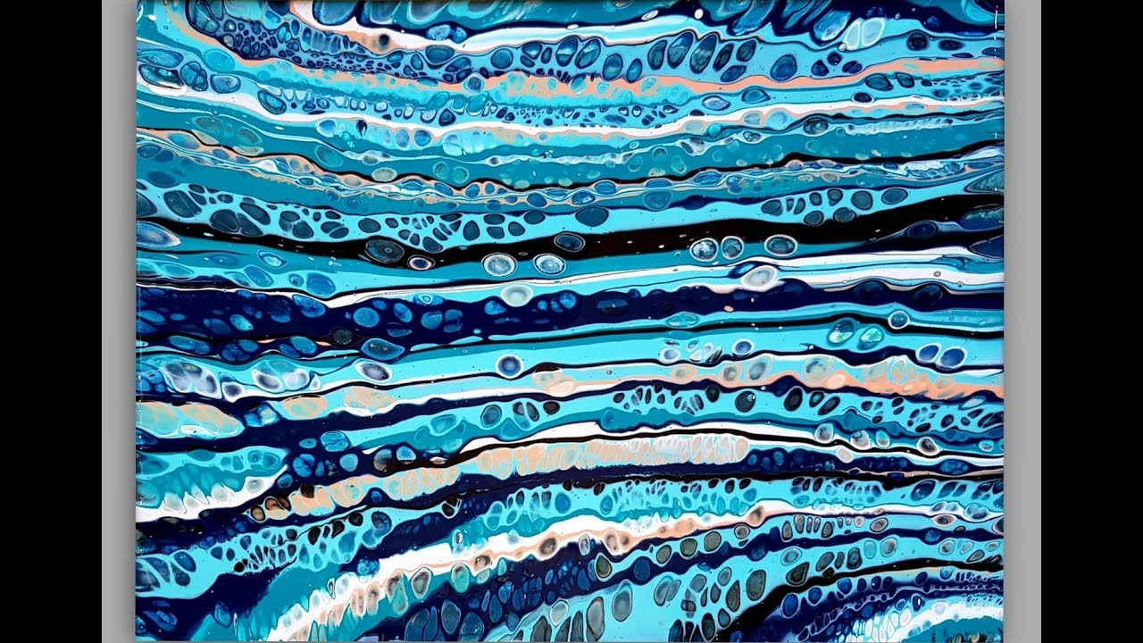 #261 Linear Pour, A Very Modern Look