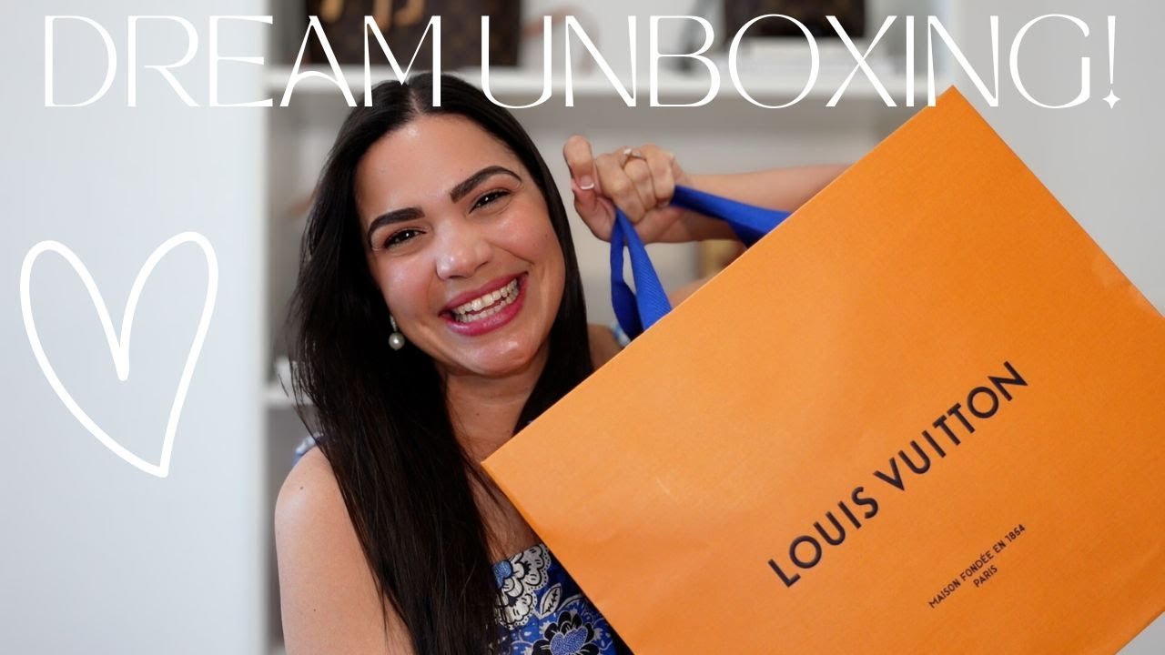 MY LV DREAM BAG UNBOXING 🧡😍I CAN'T BELIEVE I GOT MY DREAM LOUIS VUITTON BAG 🤍🤍