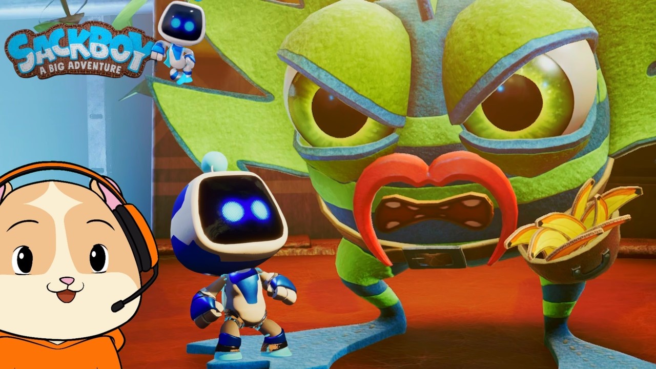 THE BANANA BANDIT! Sackboy: A Big Adventure Part 4