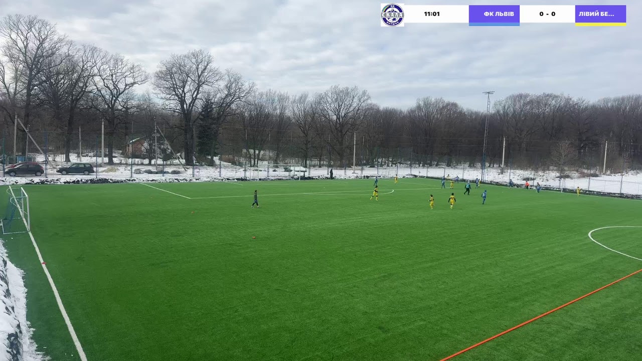 Morshyn winter cup 2026 U-11 22.02 Поле2
ФК ЛЬВІВ VS  ЛІВИЙ БЕРЕГ
