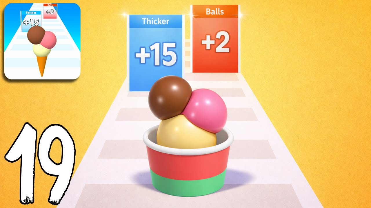 Ice Cream Rush - Gameplay Walkthrough ( Android, iOS )