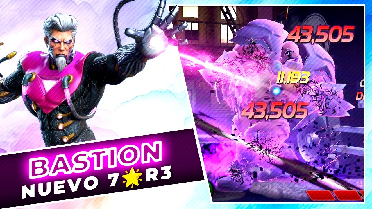 BASTION: COUNTER de ONSLAUGHT y BULLSEYE!  | marvel batalla mcoc