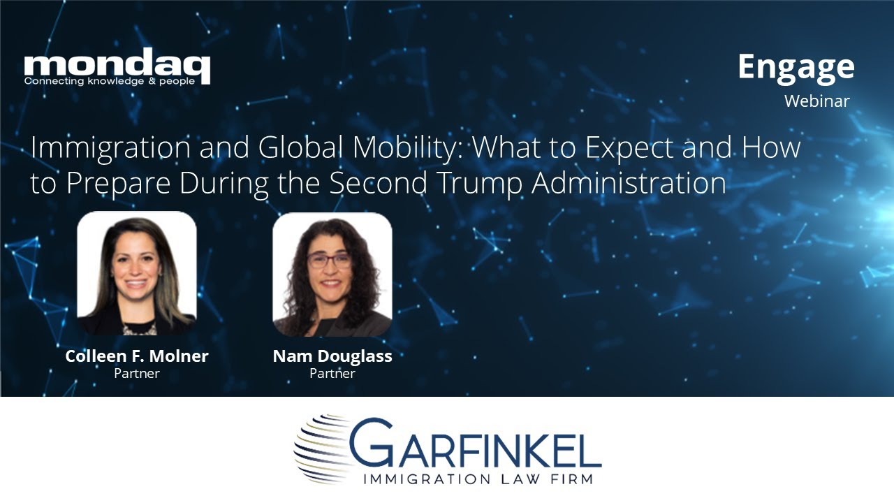 Webinar: Immigration & Global Mobility in the 2nd Trump Term: What Employers Must Know
