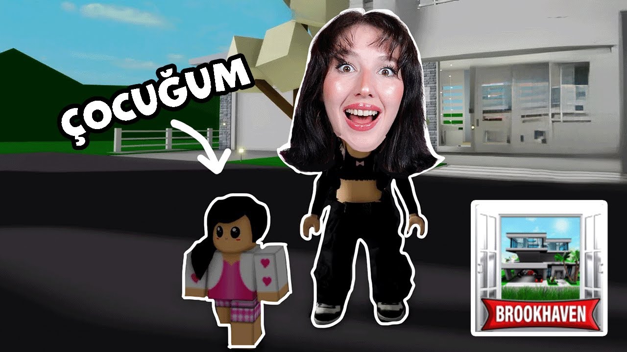 İLK KEZ ROBLOX BROOKHAVEN OYNADIM!