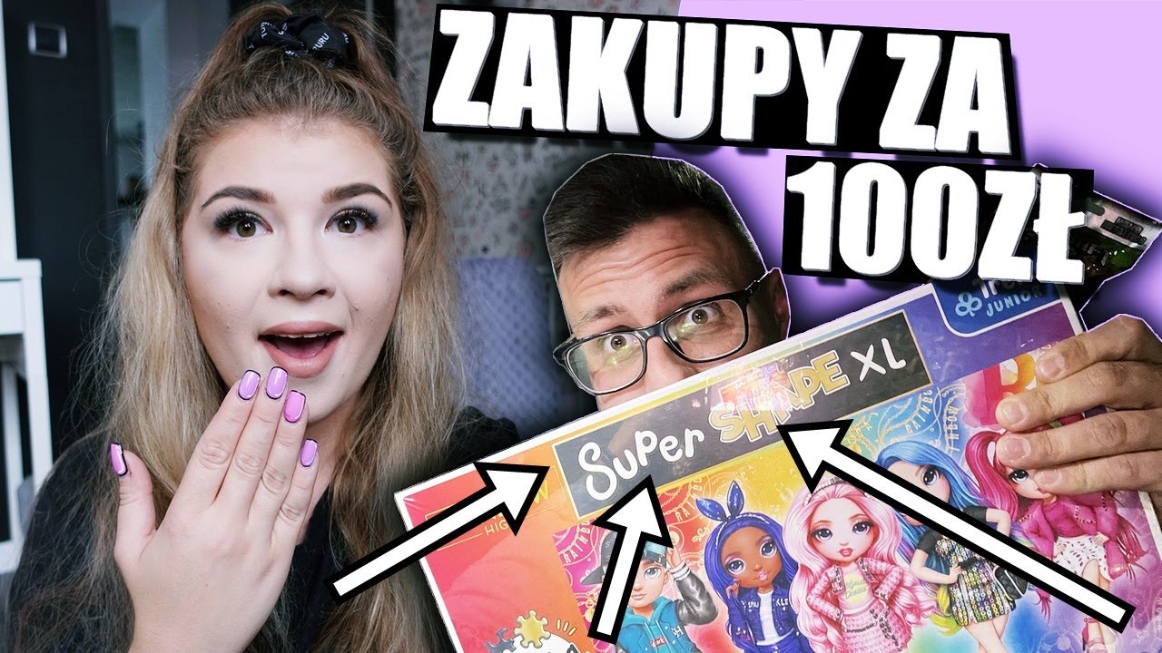 KTOŚ PRZEJĄŁ MÓJ KANAŁ? ⭐️ KTO ZROBI LEPSZE ZAKUPY ZA 100ZŁ 💜 CHALLENGE