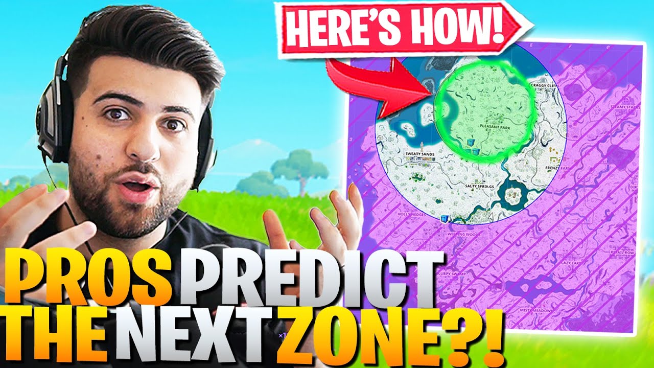 Pros DISCOVERED How To PREDICT Next Zone! (Here's How) - Fortnite Battle Royale