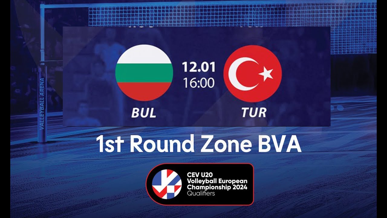 🔴 BUL 🆚 TUR | CEV U20M