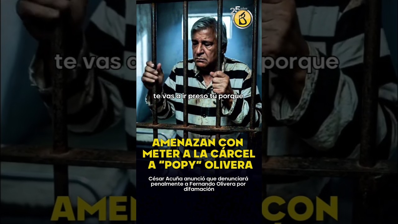 PAGAR&Aacute; POR METERSE CON ACU&Ntilde;A | Fernando Olivera ser&aacute; denunciado por acusaciones contra C&eacute;sar Acu&ntilde;a
