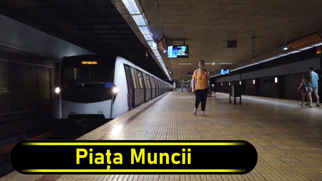 Metro Station Piața Muncii - Bucharest 🇷🇴 - Walkthrough 🚶