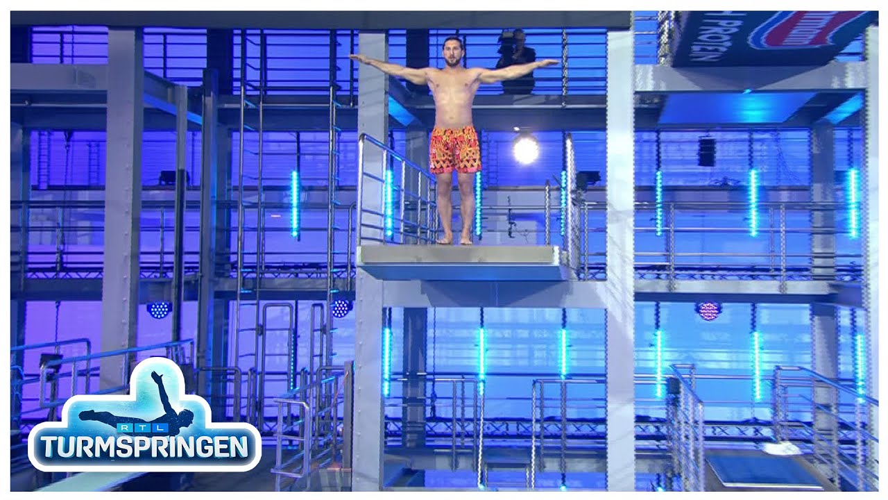 Kaum Spritzer bei Mr. Amore: Tobi, Adriano, Benedikt | Einzel Durchgang 2  | RTL Turmspringen 2023
