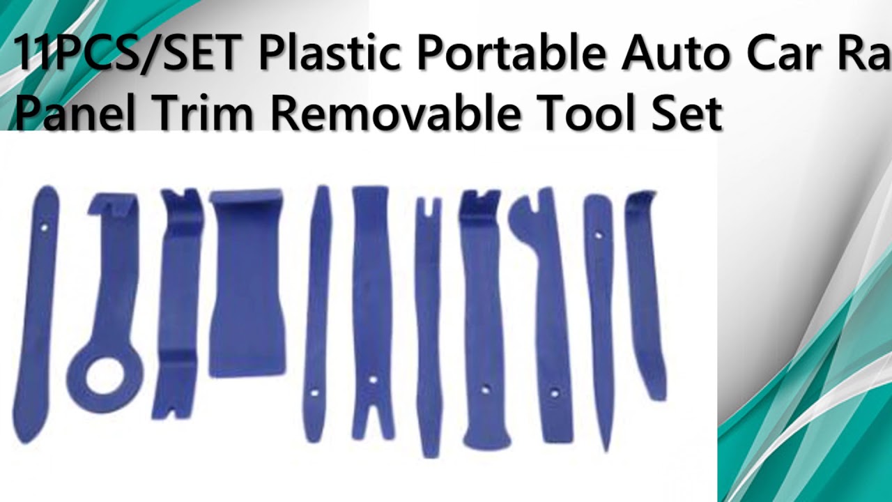 11PCS/SET Plastic Portable Auto Car Radiao Panel Trim Removable Tool Set