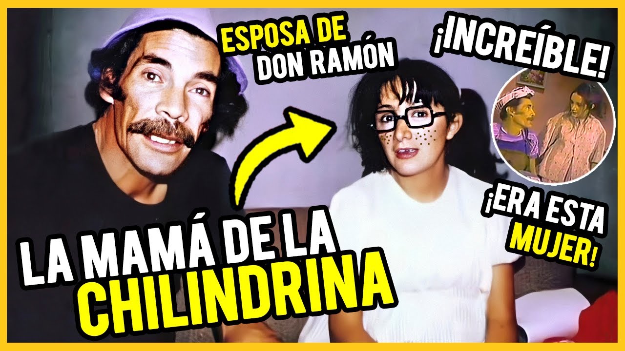 Esta mujer es la MAMÁ de la CHILINDRINA y ESPOSA de DON RAMÓN|SECRETO REVELADO CHAVO|CRONOS FILMS TV