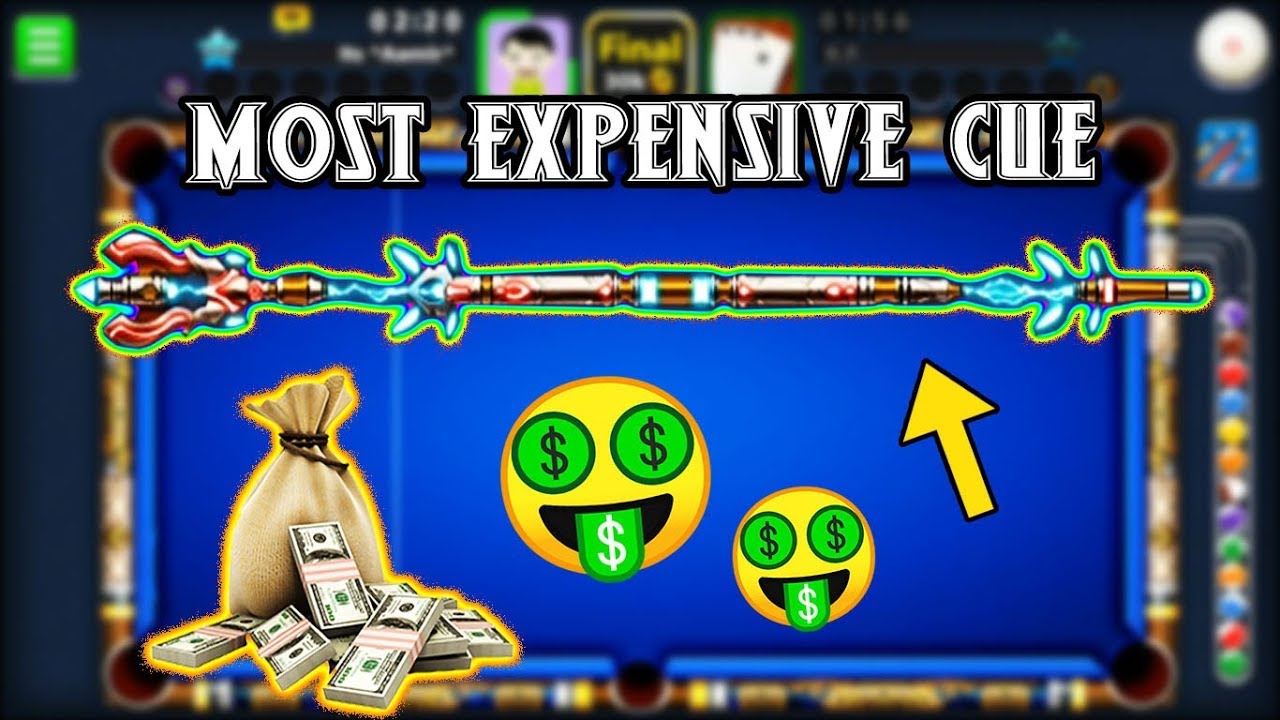 BUYING THE NEW MOST EXPENSIVE CUE EVER IN 8 BALL POOL..(insane)