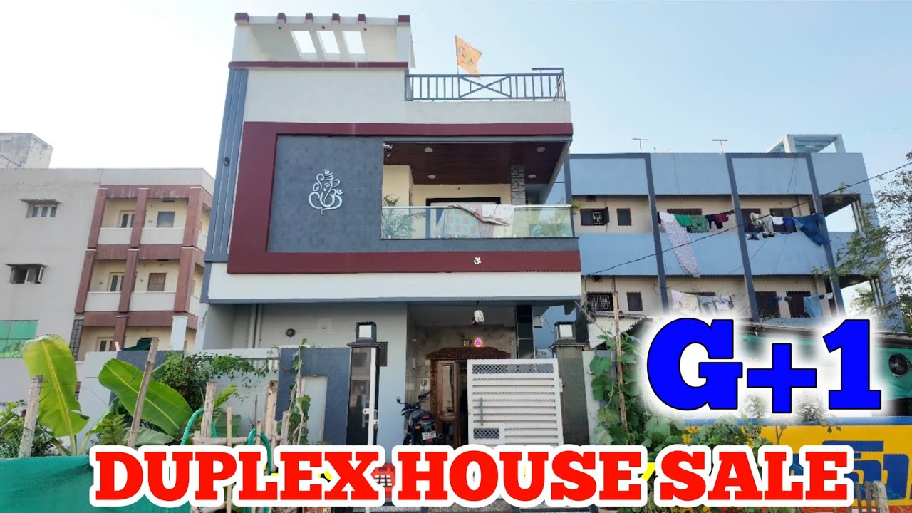 150 sq yards G+1 duplex house sale in Vijayawada 