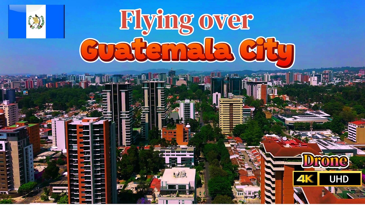 Guatemala City Aerial Drone Tour