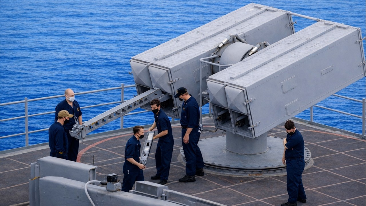 US Navy Just Tested a Powerful New Weapon System on Gerald R. Ford carrier