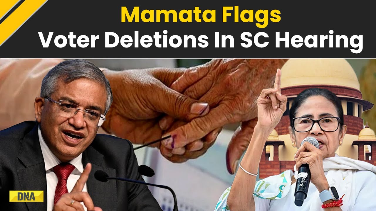 Mamata Banerjee Vs EC: West Bengal CM Mamata Banerjee Flags Voter Deletions In SC Hearing