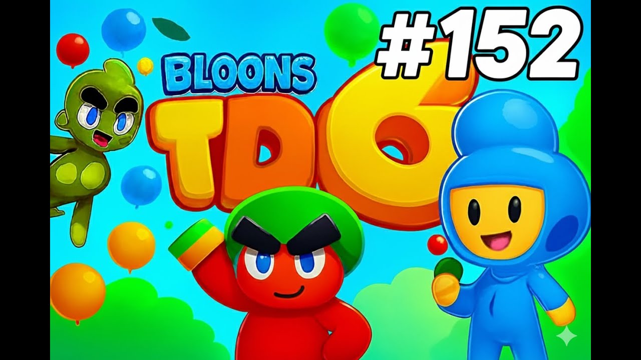 Bloons TD 6 No Commentary Gameplay (Flooded Valley -Hard-) EP-152