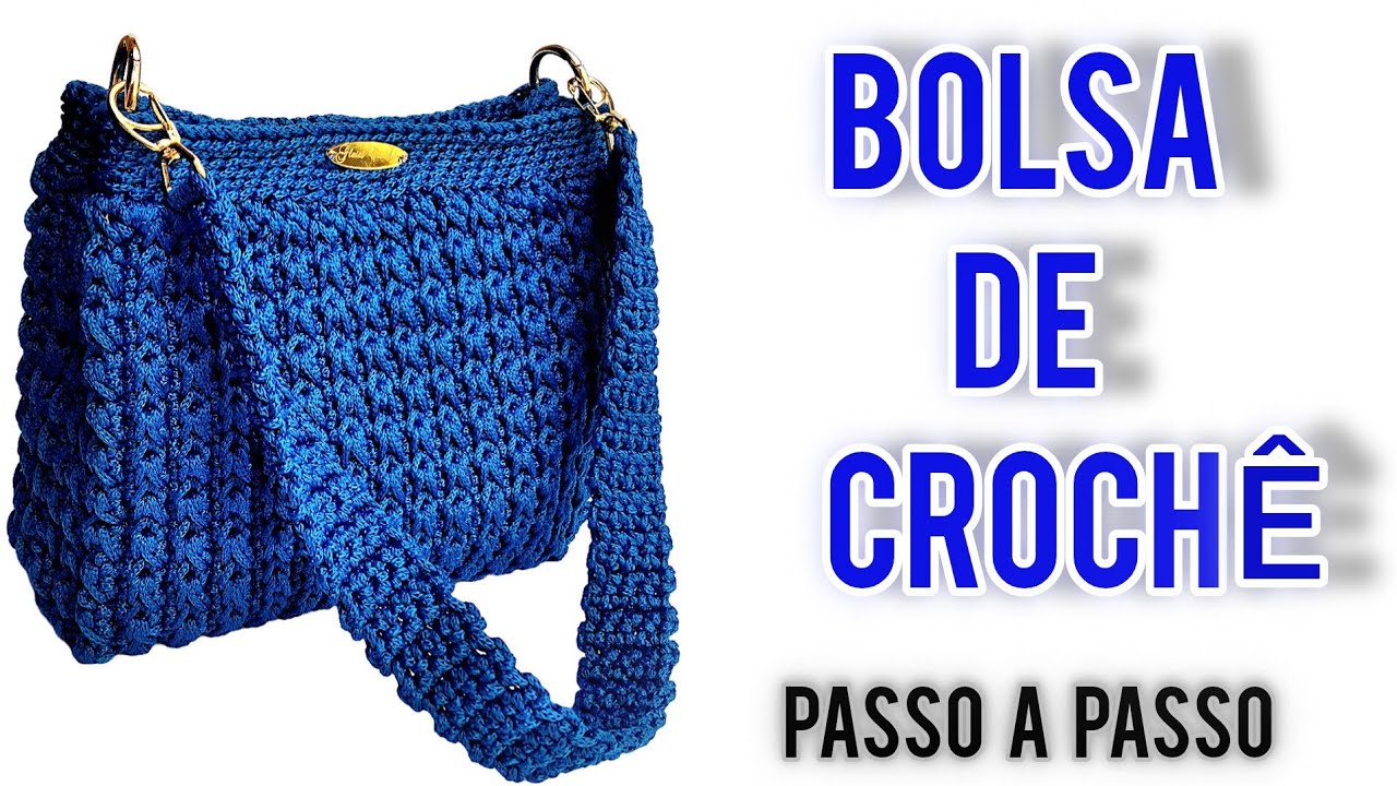 BOLSA EM CROCHÊ FÁCIL