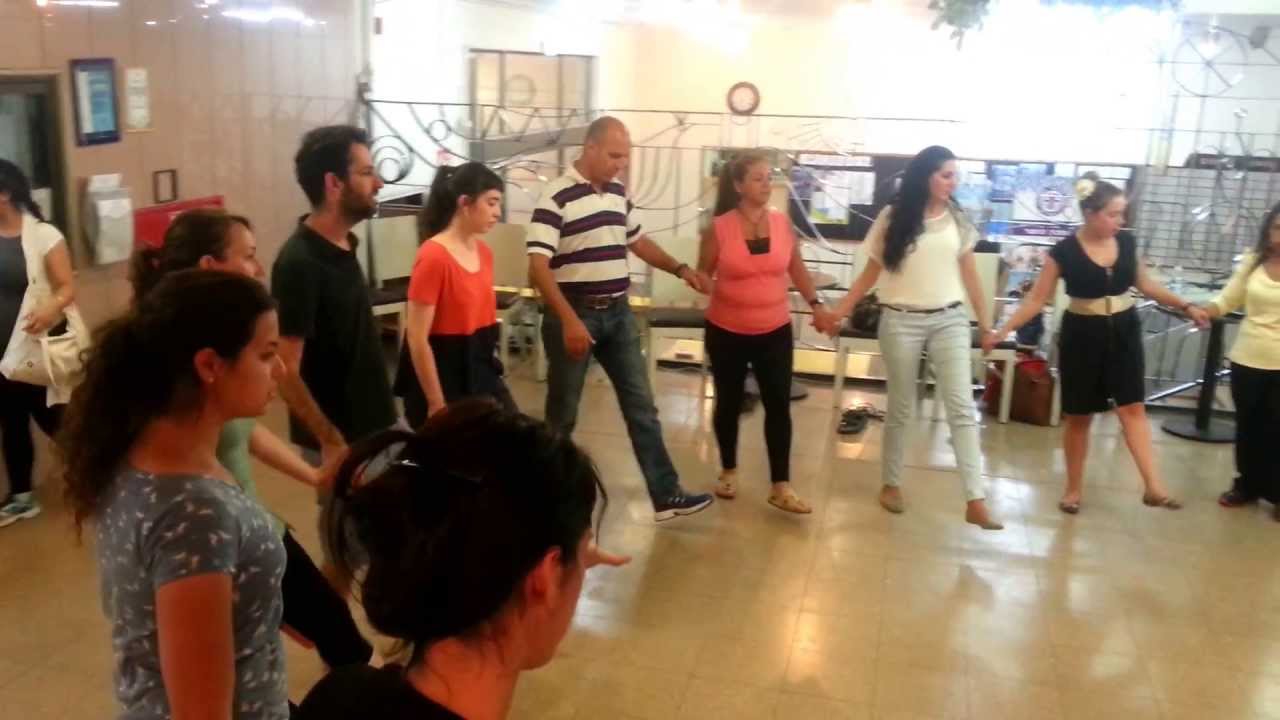 ריקודי עם למתחילים מס' 4  בלדה למעיין - ריקוד israeli folk dances 4 begginers -Balada Lamaayan