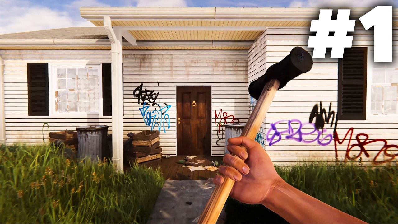 House Flipper Remastered Collection: Прохождение геймплея, часть 1 &mdash; ВСТУПЛЕНИЕ