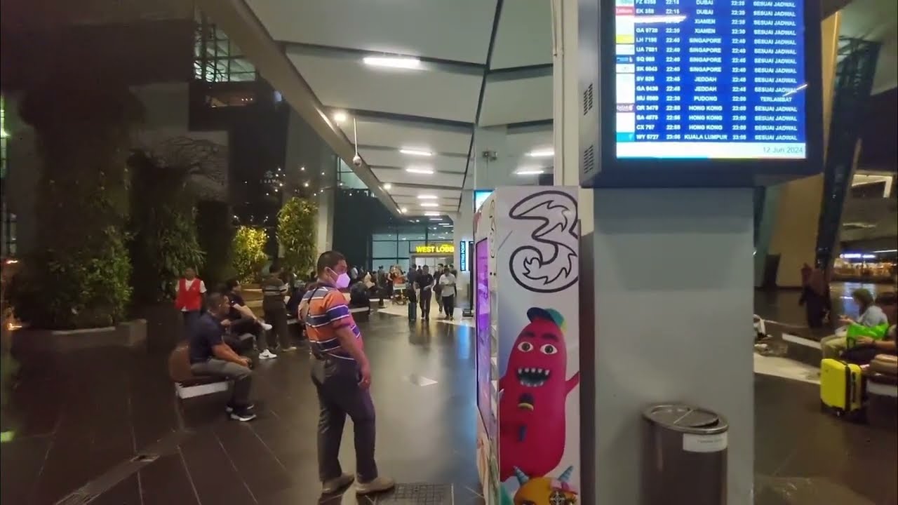 Cara Jemput dan Suasana Terminal 3 Bandara Soekarno Hatta