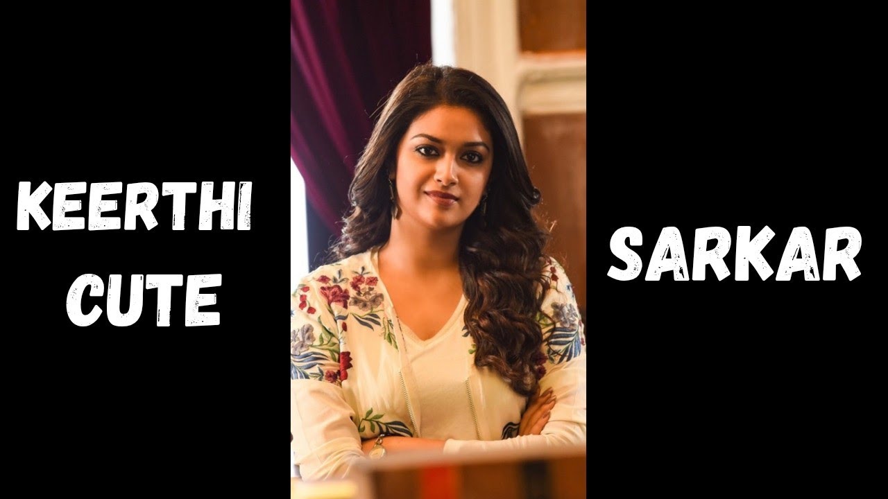 Keerthy suresh cute in sarkar #keerthysuresh #trending