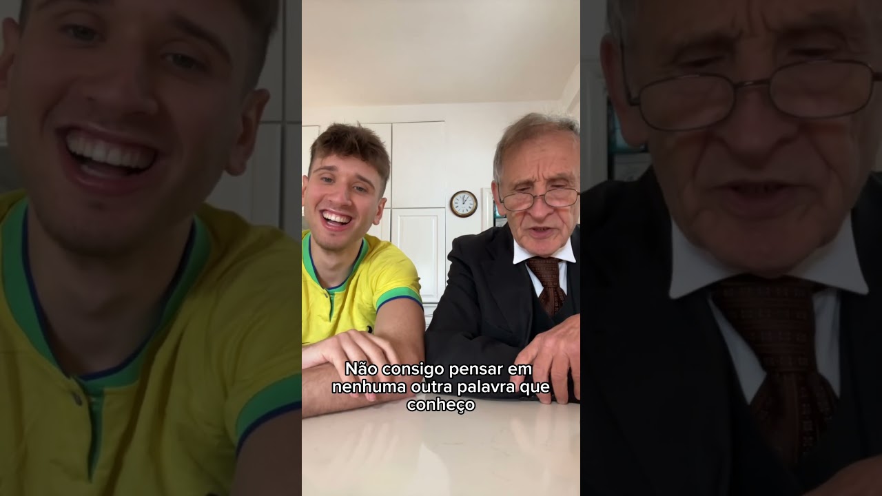 Como que um Lorde ingl&ecirc;s desse criou um filho pivete baiano assim!? #bahia #humor #gringo #ingles
