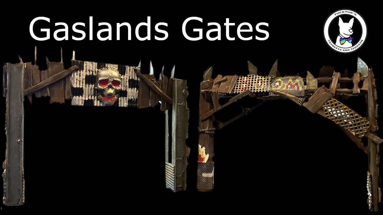 Gaslands Gates from Scrap