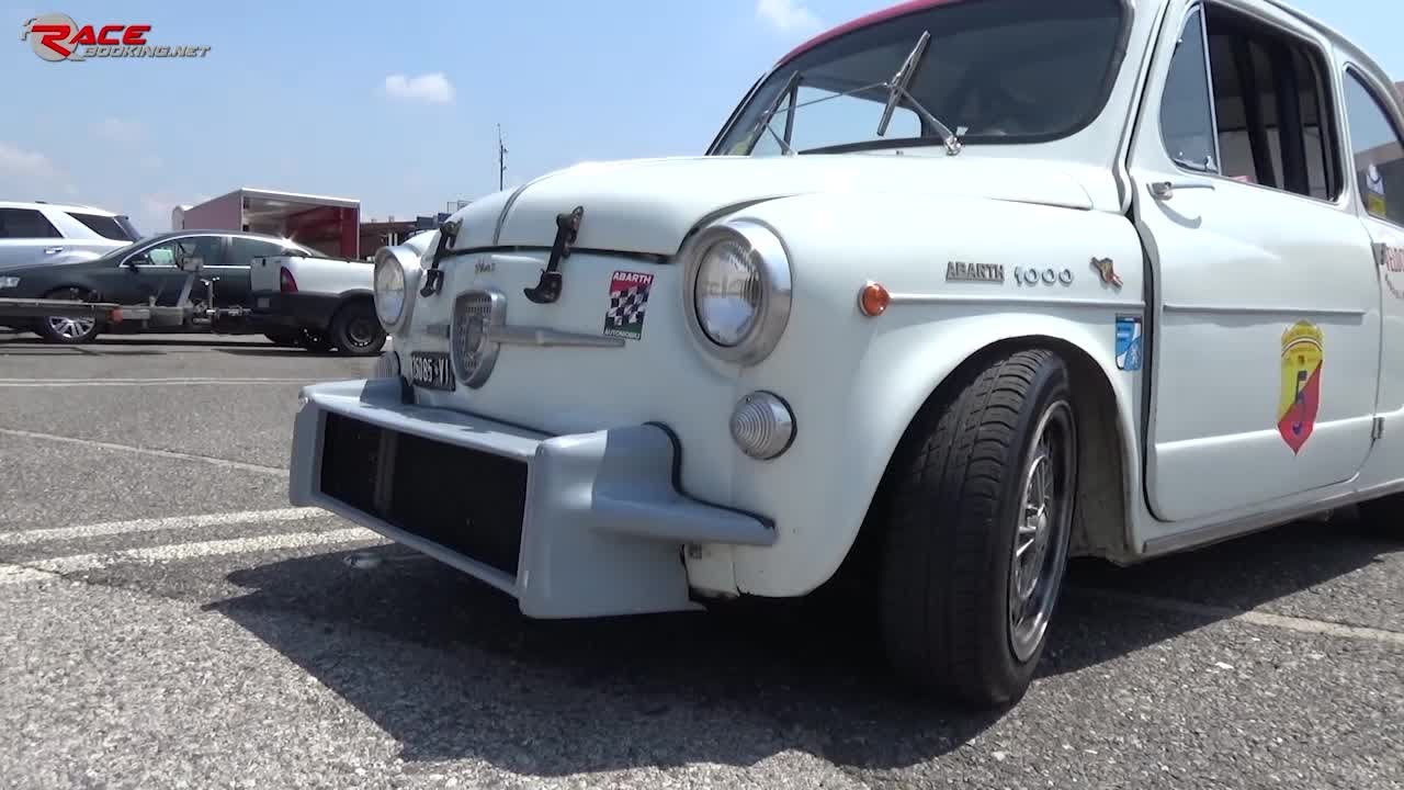 Abarth 1000 TC in pista Franciacorta - Pietro Vicini