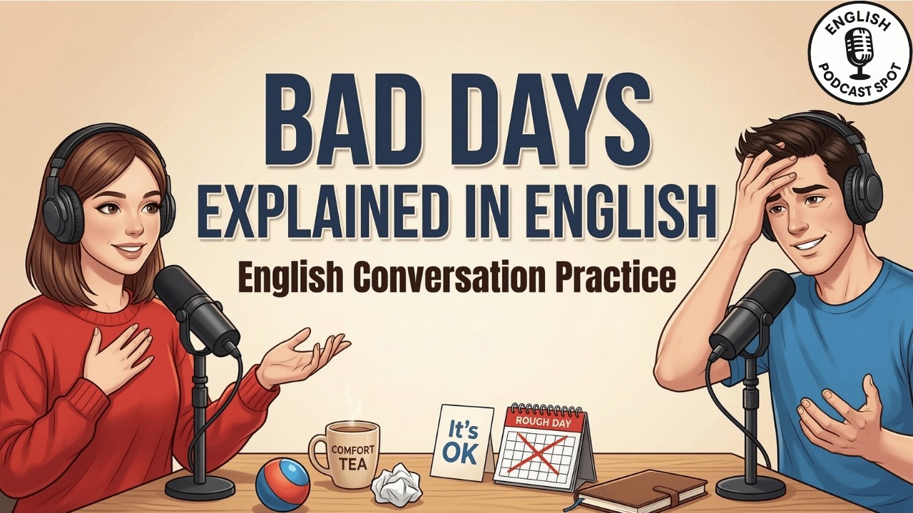 Bad Days Explained in English | Beginner Conversation & Phrases