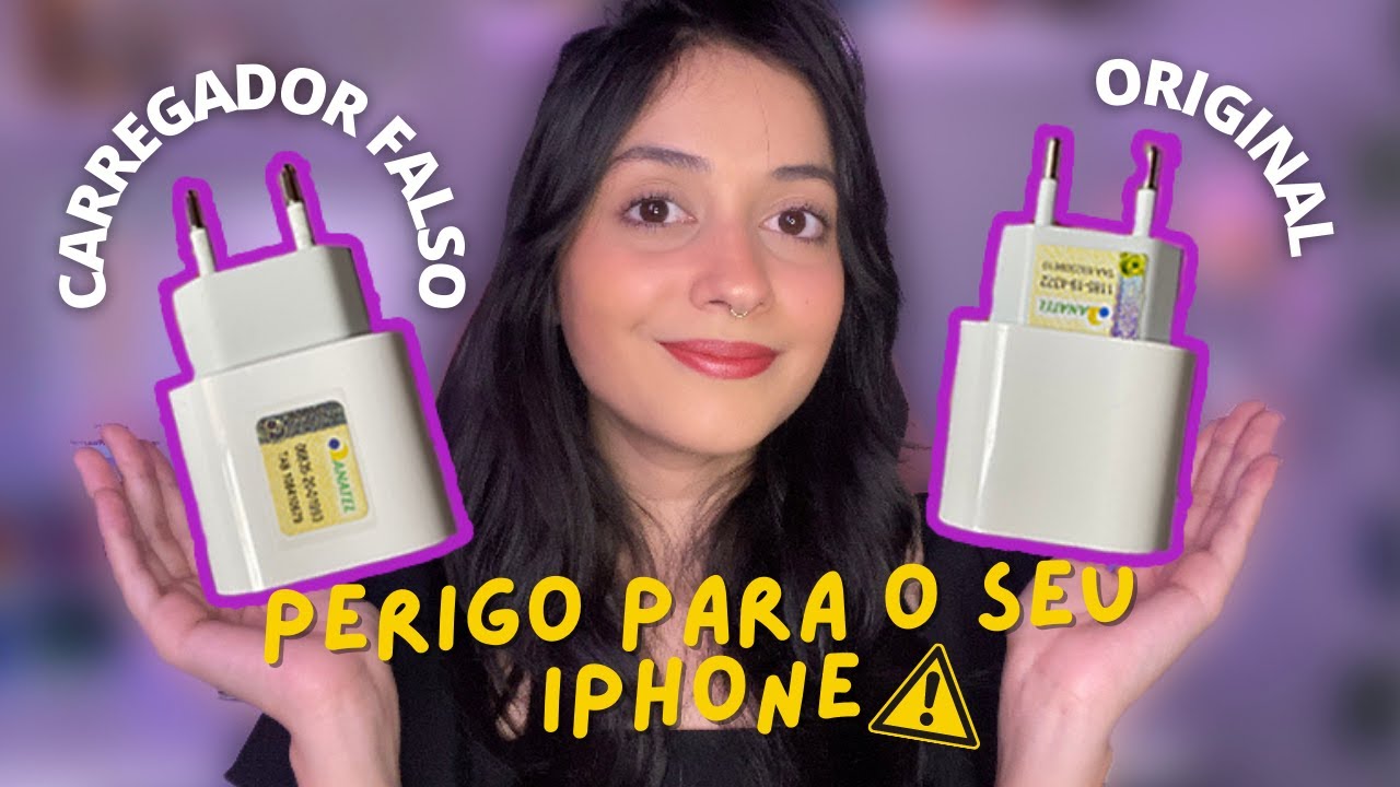 6 RISCOS DE UTILIZAR UM CARREGADOR FALSO NO iPHONE | Carregador falso x original – como diferenciar?