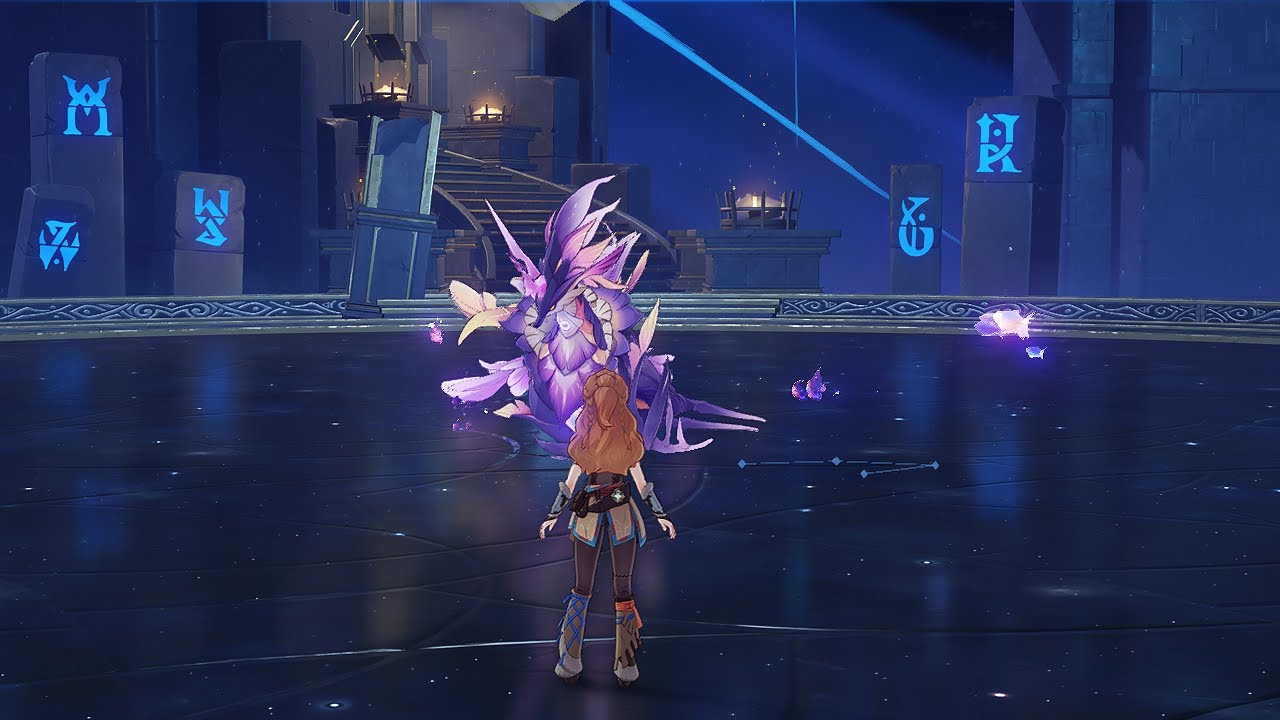 Aloy VS The Spiral Abyss Seahorse