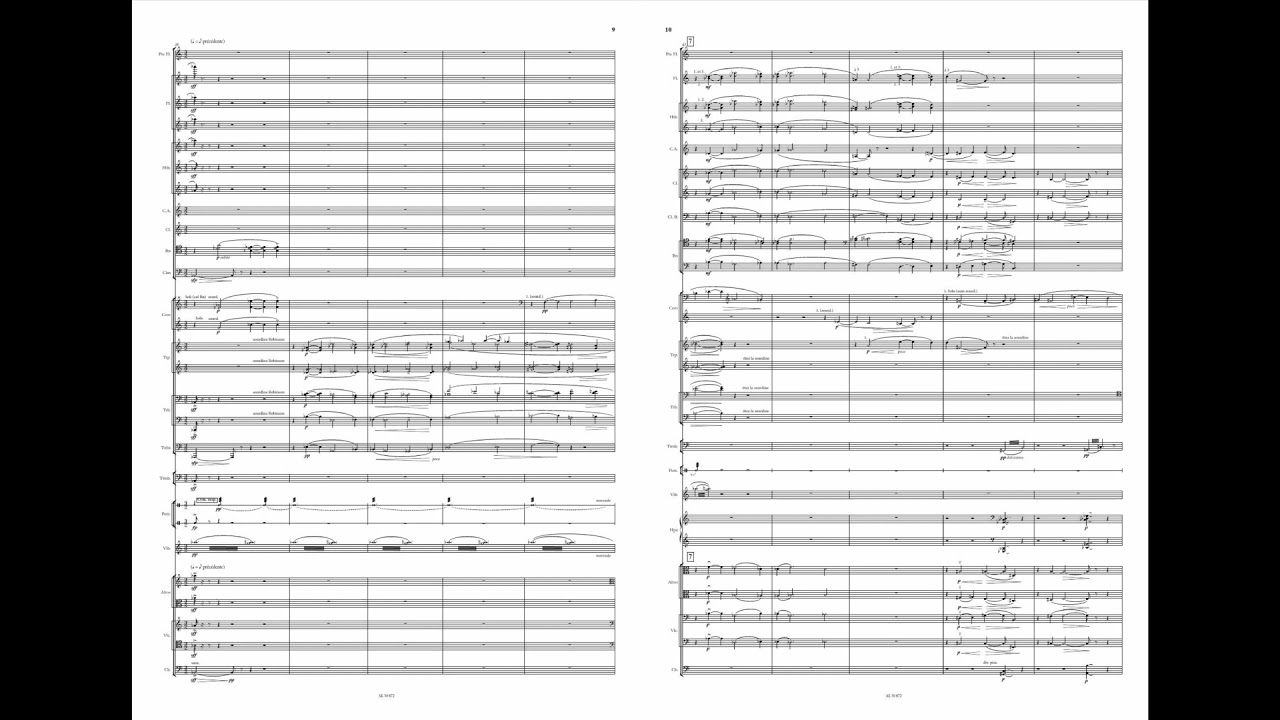 Henri Dutilleux - Piéce sans titre  « Muss es sein? »
