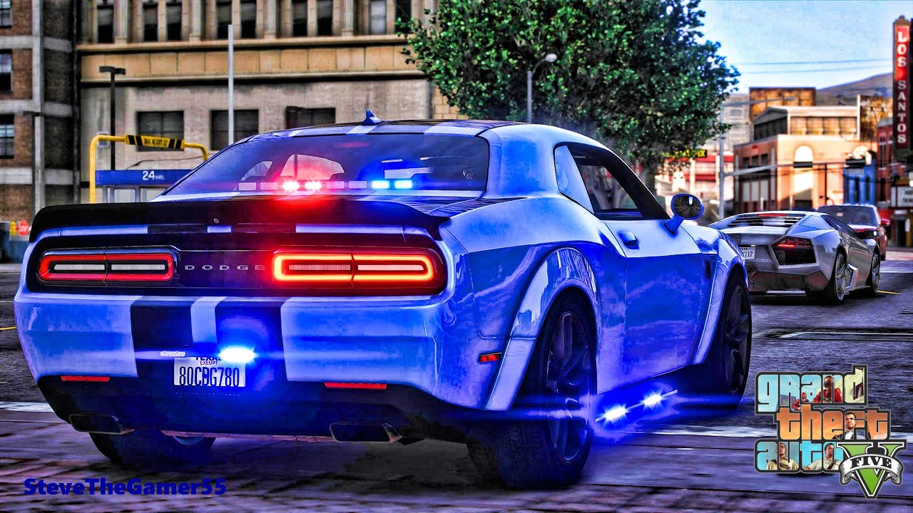Играю в GTA 5 за ПОЛИЦЕЙСКОГО City Patrol|| GTA 5 Lspdfr Mod| 4K